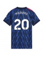 Billige Arsenal Noni Madueke #20 Bortedrakt Dame 2025-26 Kortermet